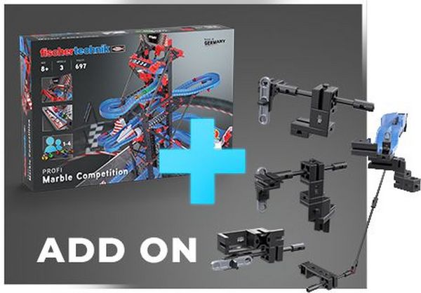 Produktbild: Fischertechnik 571898 Marble Competition Battle Bausatz ab 8 Jahre