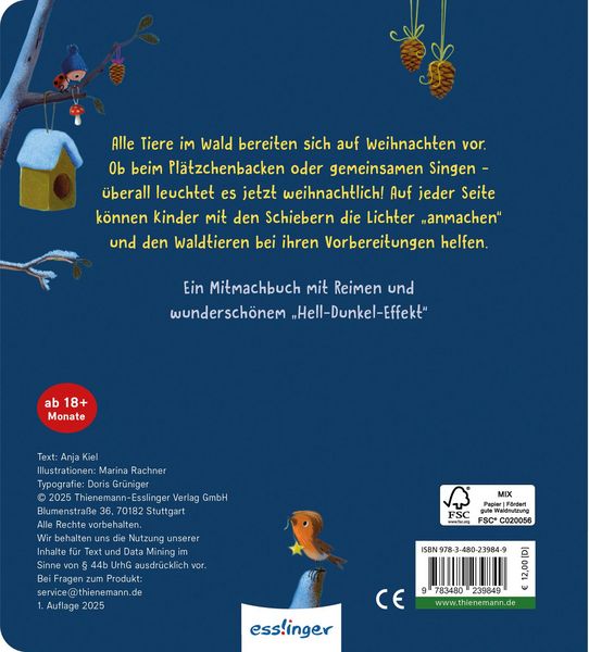 Produktbild: Es leuchtet im Wald, kommt Weihnachten bald?