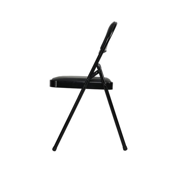 Produktbild: HTI-Living Klappstuhl Wedigo PVC Schwarz 4er Set Klappstuhl Wedigo PVC Schwarz 4er Set