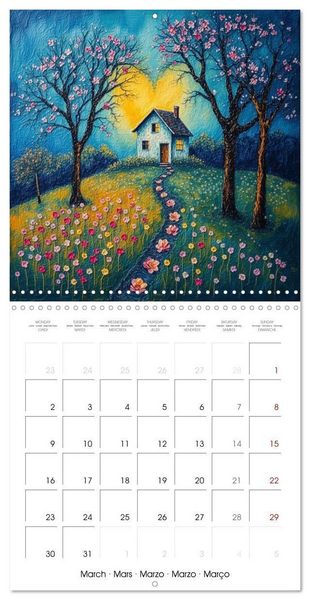 Produktbild: Sual&acute;M, S: Nature Charme Rustique (Calendrier mural carr&eacute; 20