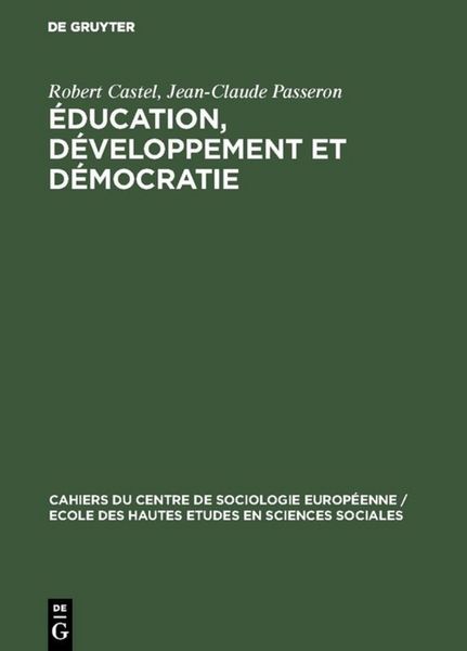 Produktbild: &Eacute;ducation, d&eacute;veloppement et d&eacute;mocratie