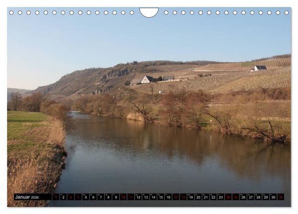 Produktbild: Die Nahe - der "Wilde Fluss" der Kelten (Wandkalender 2026 DIN A4 quer), CALVENDO Monatskalender