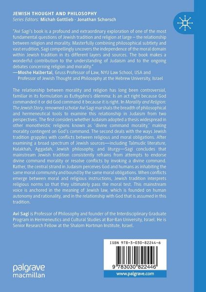 Produktbild: Morality and Religion