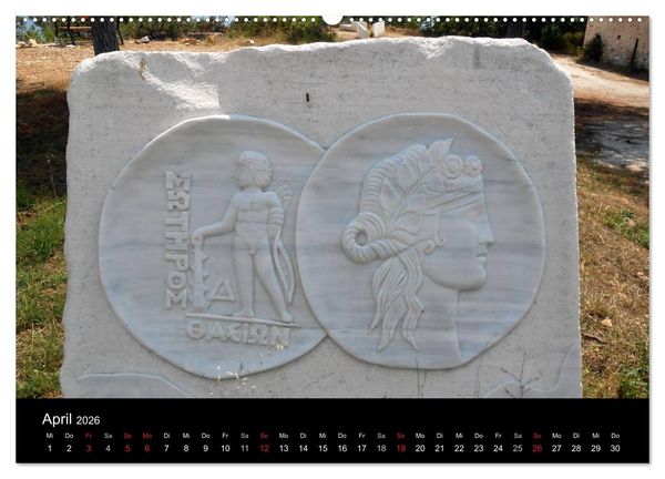 Produktbild: Griechenland - Insel Thassos (Wandkalender 2026 DIN A2 quer), CALVENDO Monatskalender