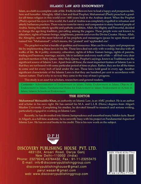 Produktbild: ISLAMIC LAW AND ENDOWMENT