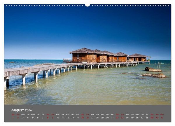 Produktbild: Vietnam`s most beautiful beaches (Wall Calendar 2026 DIN A2 landscape), CALVENDO 12 Month Wall Calendar