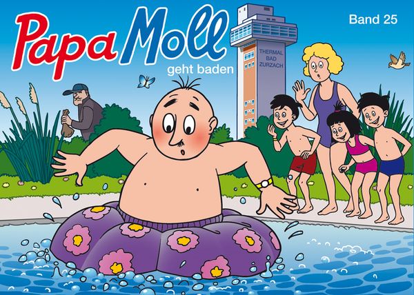 Papa Moll geht baden / Papa Moll Bd.25