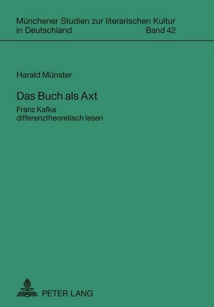 Produktbild: Das Buch als Axt