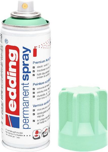 Produktbild: 5200 Permanent Spray, neo mint matt, 200ml Premium Acryllack