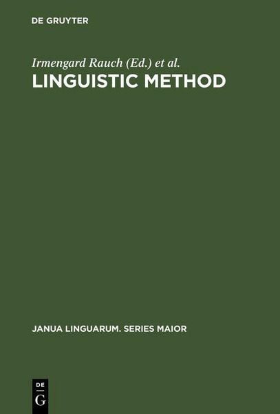 Produktbild: Linguistic Method