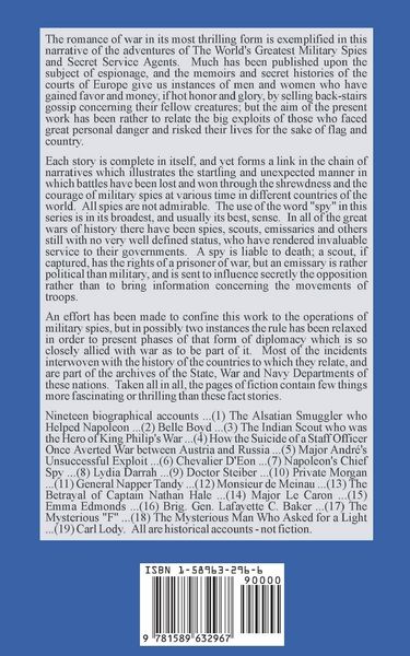 Produktbild: The World's Greatest Military Spies and Secret Service Agents