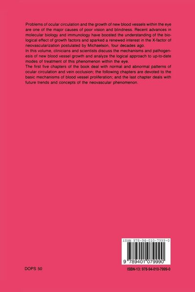 Produktbild: Ocular Circulation and Neovascularization