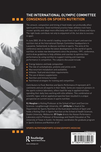 Produktbild: Food, Nutrition and Sports Performance II