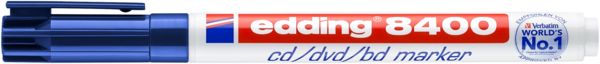 Produktbild: edding 8400 CD-DVD-BD Marker blau
