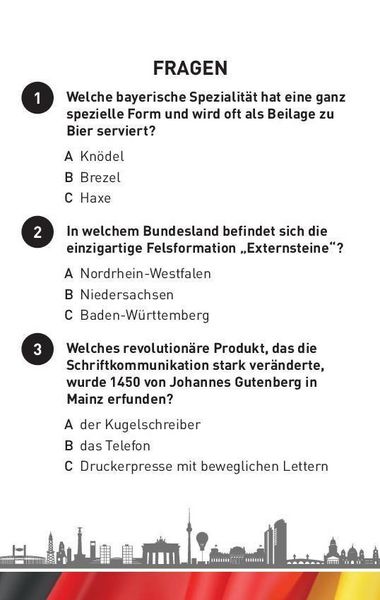 Produktbild: Deutschland-Quiz I ab 10 Jahren