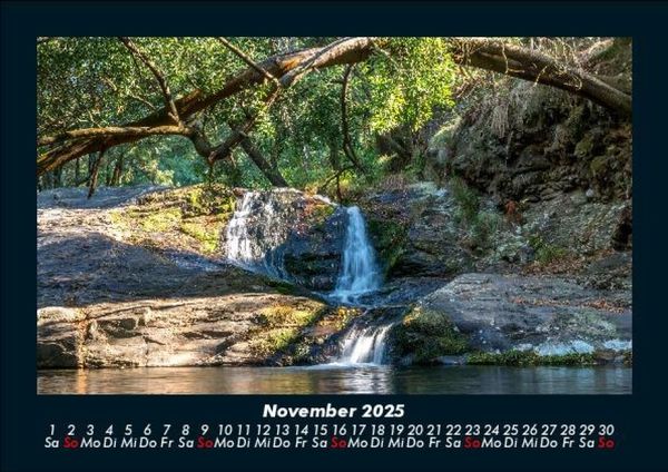 Produktbild: Wasserf&auml;lle 2025 Fotokalender DIN A5