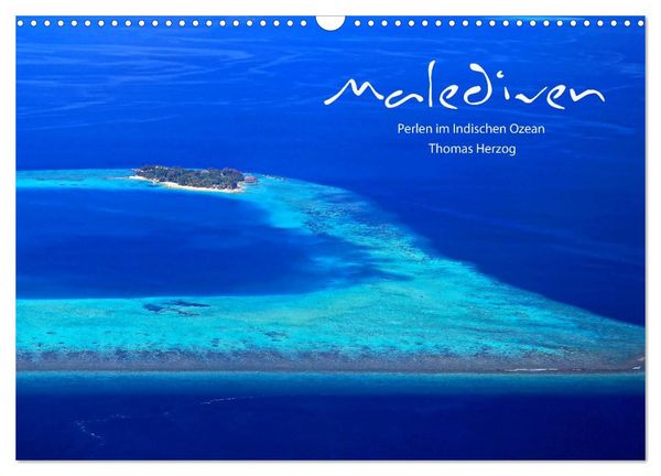 Produktbild: MALEDIVEN (Wandkalender 2026 DIN A3 quer), CALVENDO Monatskalender