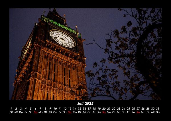 Produktbild: London - Impressionen 2025 Fotokalender DIN A3
