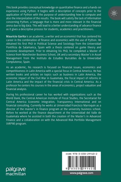 Produktbild: Applied Quantitative Finance