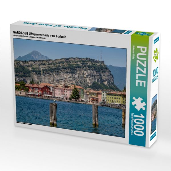 Produktbild: CALVENDO Puzzle GARDASEE Uferpromenade von Torbole | 1000 Teile Lege-Gr&ouml;&szlig;e 64x48cm Foto-Puzzle f&uuml;r gl&uuml;ckliche Stunden