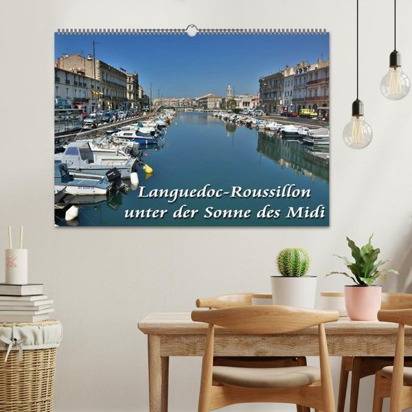 Produktbild: Languedoc-Roussillon - unter der Sonne des Midi (Wandkalender 2026 DIN A2 quer), CALVENDO Monatskalender