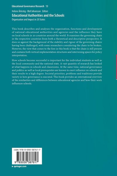 Produktbild: Educational Authorities and the Schools