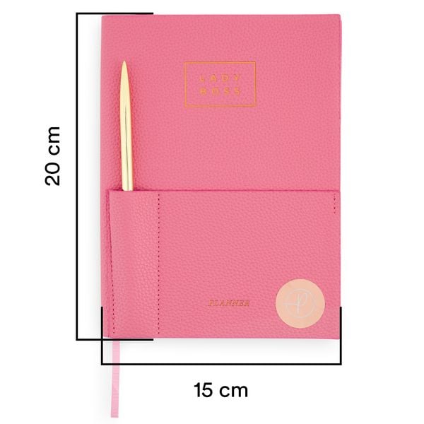 Produktbild: Notizbuch Lady Boss, Pink