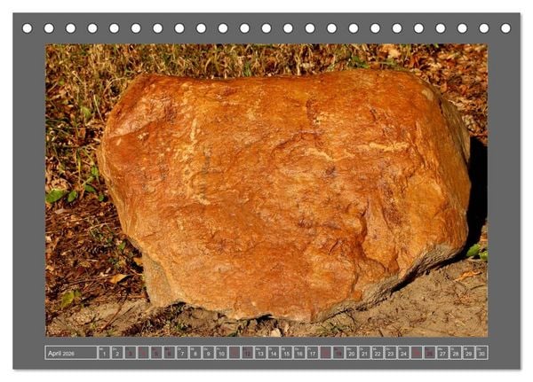 Produktbild: Gesteine und mineralische Bildungen (Tischkalender 2026 DIN A5 quer), CALVENDO Monatskalender