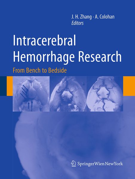 Produktbild: Intracerebral Hemorrhage Research