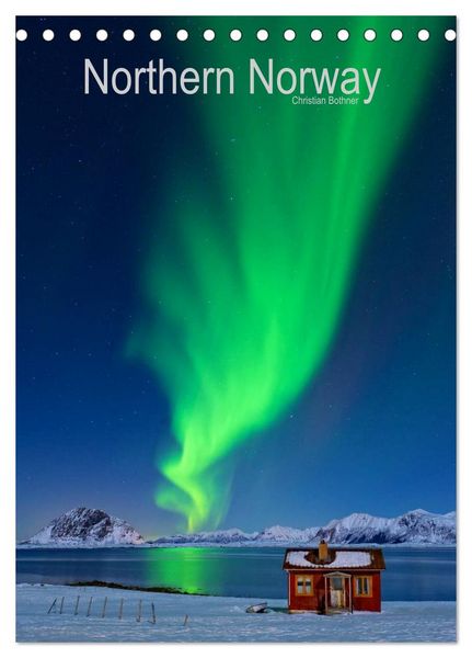 Produktbild: Northern Norway (Tischkalender 2026 DIN A5 hoch), CALVENDO Monatskalender