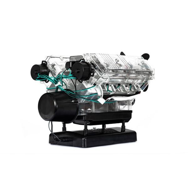Produktbild: FRANZIS 67114 - Technikbausatz V8-Motor - Facelift 2026