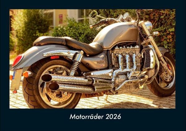 Produktbild: Motorr&auml;der 2026 Fotokalender DIN A4