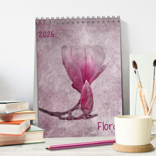 Produktbild: Flora (Tischkalender 2026 DIN A5 hoch), CALVENDO Monatskalender