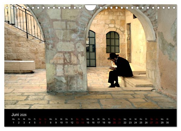 Produktbild: Jerusalem, Bilder die einen bewegen (Wandkalender 2026 DIN A4 quer), CALVENDO Monatskalender