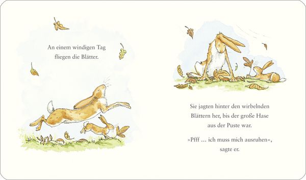 Produktbild: Wei&szlig;t du eigentlich, wie lieb ich dich hab? ... wenn die bunten Bl&auml;tter fliegen