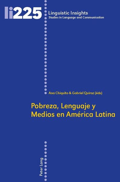 Produktbild: Pobreza, Lenguaje y Medios en Am&eacute;rica Latina