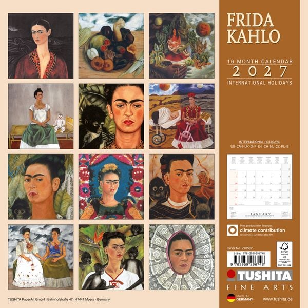 Produktbild: Frida Kahlo 2027