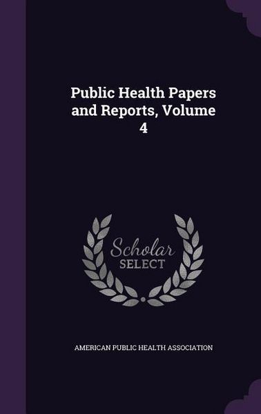 Produktbild: Public Health Papers & Reports