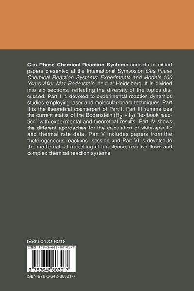 Produktbild: Gas Phase Chemical Reaction Systems