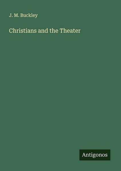 Produktbild: Christians and the Theater