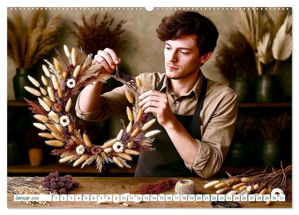 Produktbild: Floristen und ihr Handwerk (hochwertiger Premium Wandkalender 2026 DIN A2 quer), Kunstdruck in Hochglanz