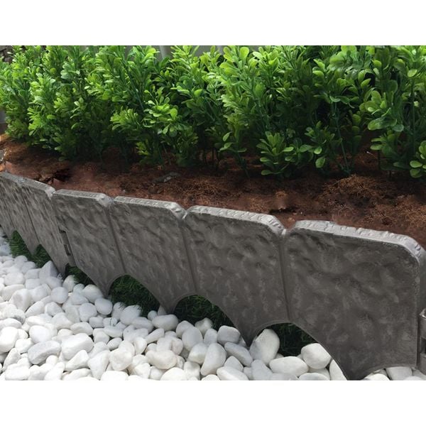 Produktbild: HTI-Living Beetumrandung Nessa, Stone, 20-teilig, grau Beetumrandung Nessa, Stone, 20-teilig, grau