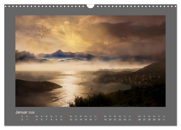 Produktbild: Zauber des Lichtes (Wandkalender 2026 DIN A3 quer), CALVENDO Monatskalender
