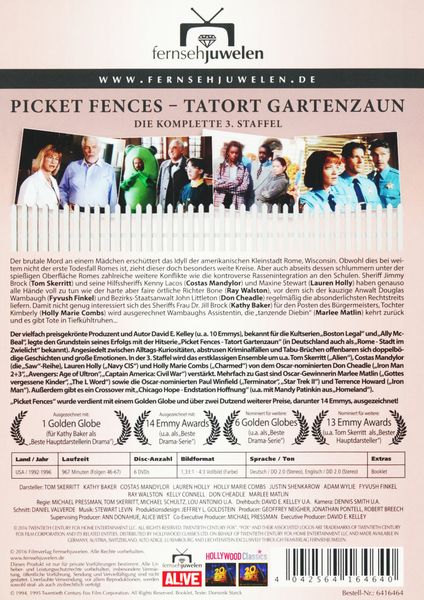 Picket Fences - Tatort Gartenzaun - Die komplette Staffel 3  [6 DVDs]