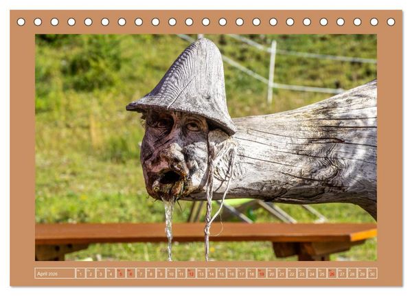 Produktbild: Wei&szlig;bach bei Lofer (Tischkalender 2026 DIN A5 quer), CALVENDO Monatskalender