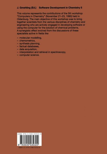 Produktbild: Software Development in Chemistry 5