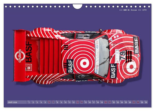 Produktbild: Tourenwagen Classics (Wandkalender 2026 DIN A4 quer), CALVENDO Monatskalender