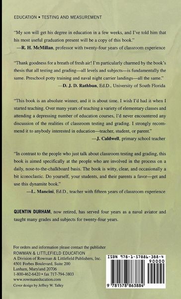 Produktbild: Realities of Classroom Testing and Grading