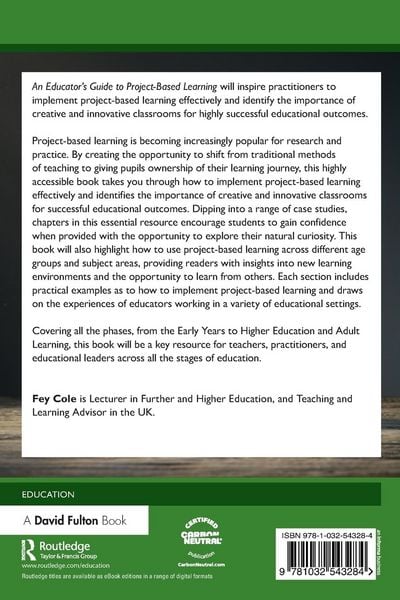 Produktbild: An Educator's Guide to Project-Based Learning