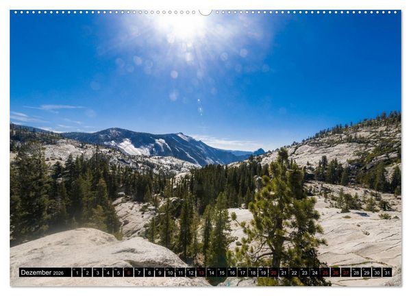 Produktbild: Entlang der Sierra Nevada (hochwertiger Premium Wandkalender 2026 DIN A2 quer), Kunstdruck in Hochglanz